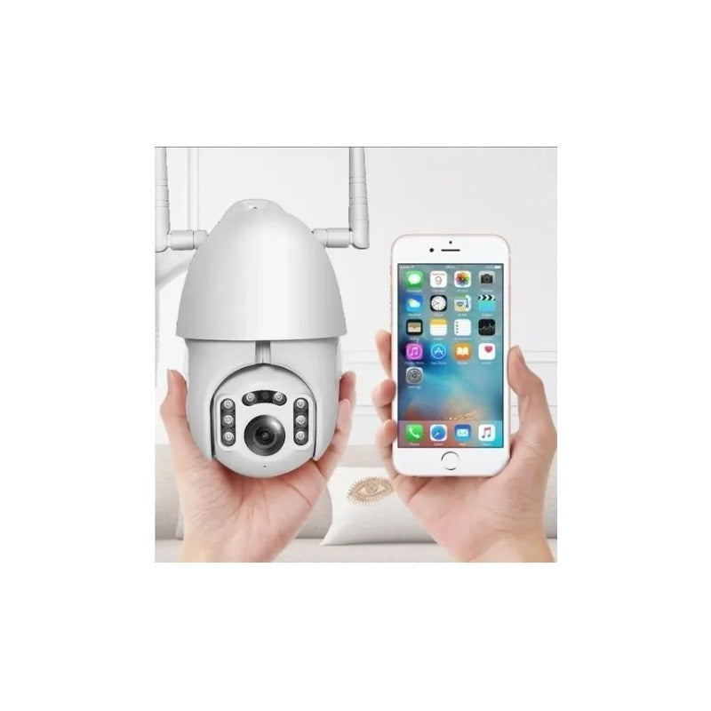 Cámara Ip Con Movimiento, Infrarrojo Impermeable Wifi Hd
