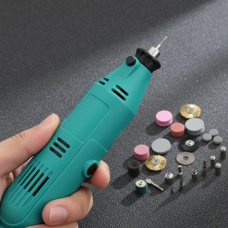 Taladro Tipo Dremel Para Fresa Torno Con Kit De Accesorios 50/60hz 135 W
