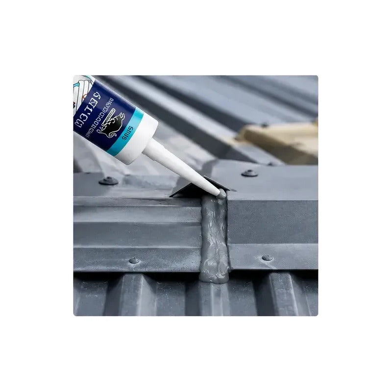 Silicona Acética Sellante Gris Sellador Acrílico Resistente