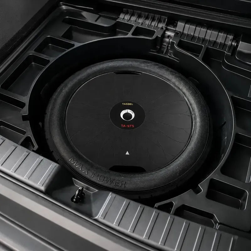 Subwoofer Activo 2200w 13 PuLG Maletero Llanta De Repuesto Negro
