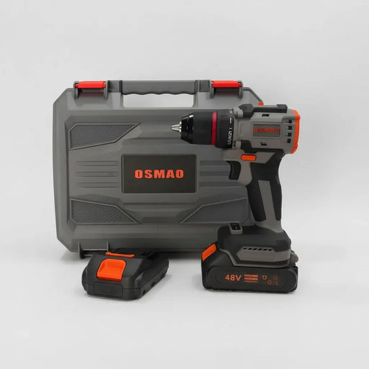 Taladro Atornillador Inalámbrico Osmao Taladro + Accesorio Gris Oscuro 50hz