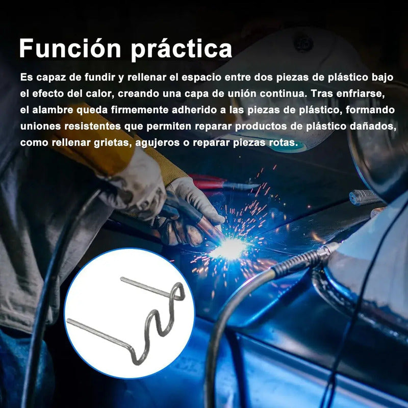 Grapas Para Soldadura De Plástico, Kit De 1200 Piezas Para Reparación De Automóviles