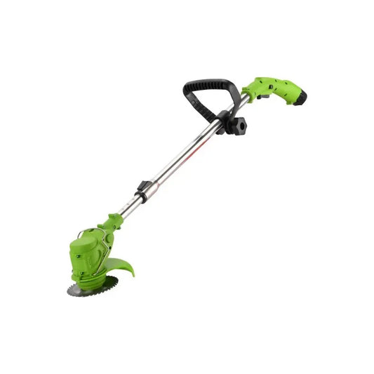 Cortadora De Pasto Inalámbrica Con Baterias Y Accesorios Verde Claro