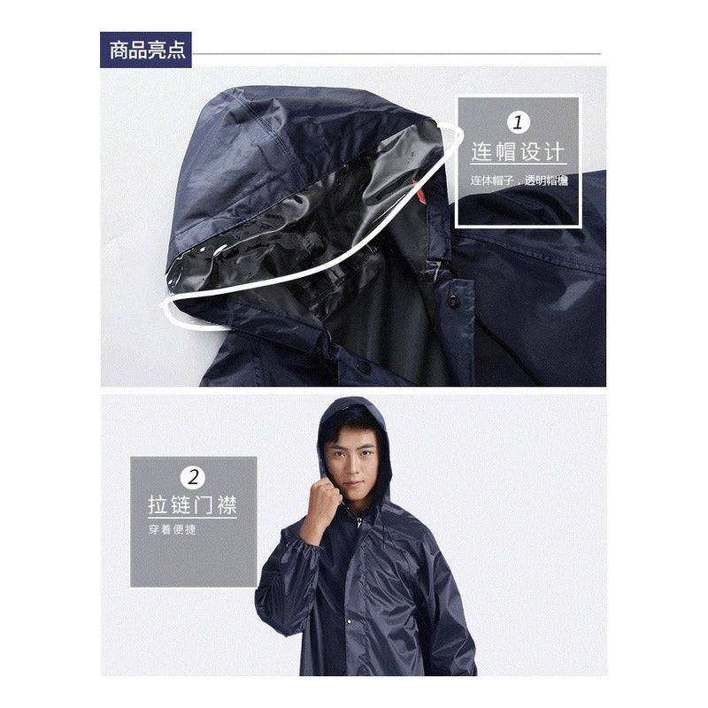 Poncho Impermeable Resistente Pvc Capa Para La Lluvia