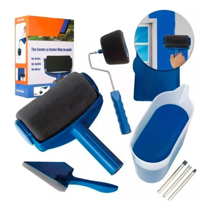 Set Rodillo Antiderrame Recargable Pintar Facil