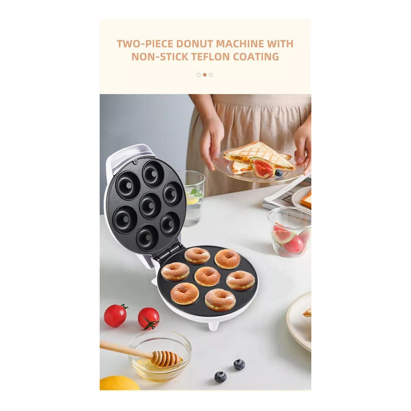 Maquina Donuts Para Hacer Donas Crepe Mini Dona
