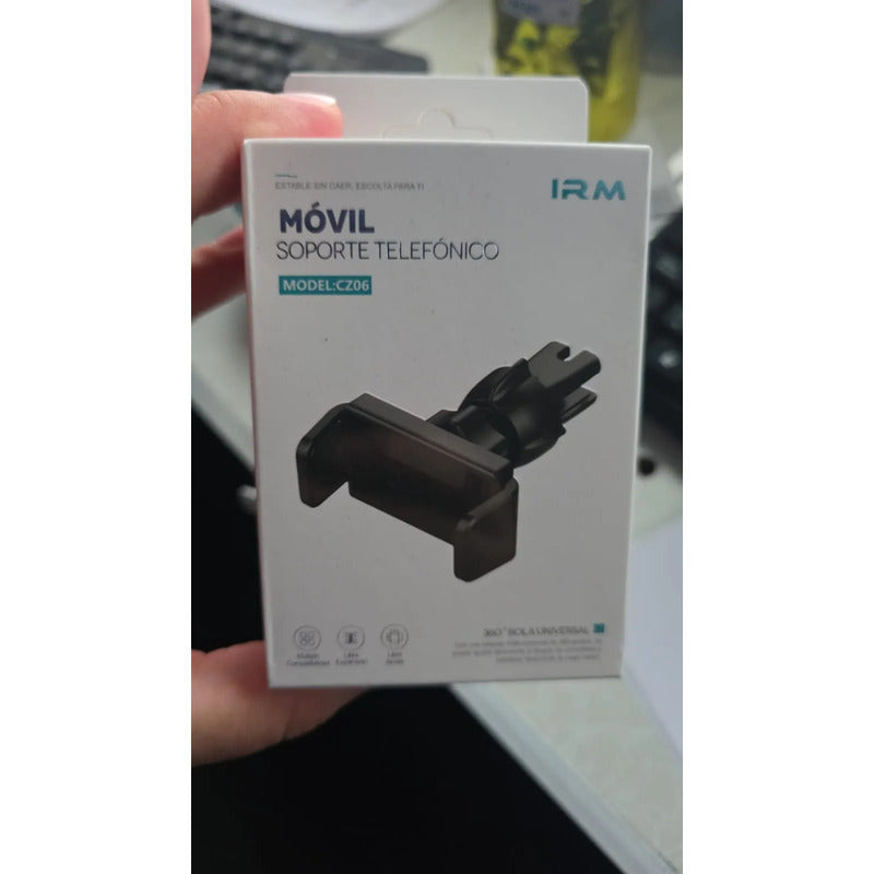 Soporte Telefon Auto Rejilla Brazo Ventosa Chupon Retrovisor Cz06