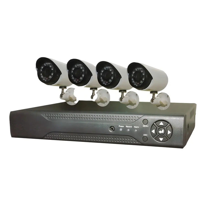 Cámara De Seguridad Full Kit 4 Camaras
