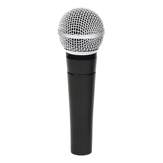 Micrófono Vocal Profesional M-58 Dinámico Metalico Color Negro
