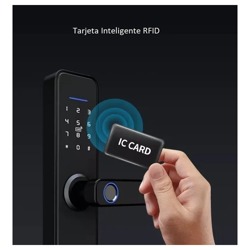 Cerradura Inteligente Digital Huella Empotrable Izq/der