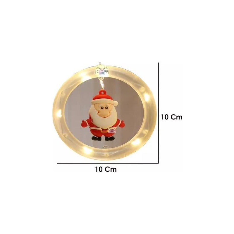 Cortina Guirnalda Led Aros Navidad Luz Decoración 3mts Usb