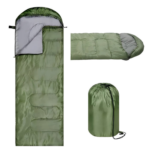 Saco De Dormir Camping Gorro Playa Cabaña Algodón 950g