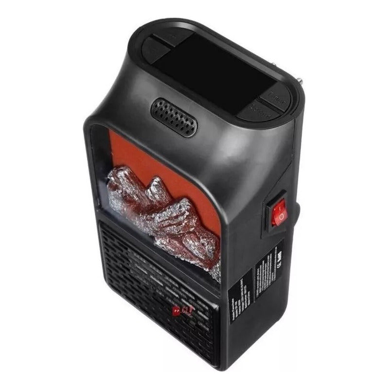 Calefactor Electrico Portátil 900w Control Remoto+adaptador