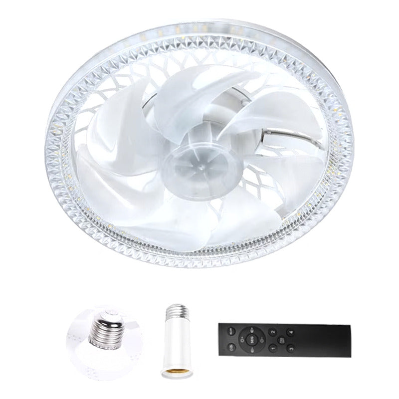 Ventilador Para Techo Con Luz Led Y Control Remoto
