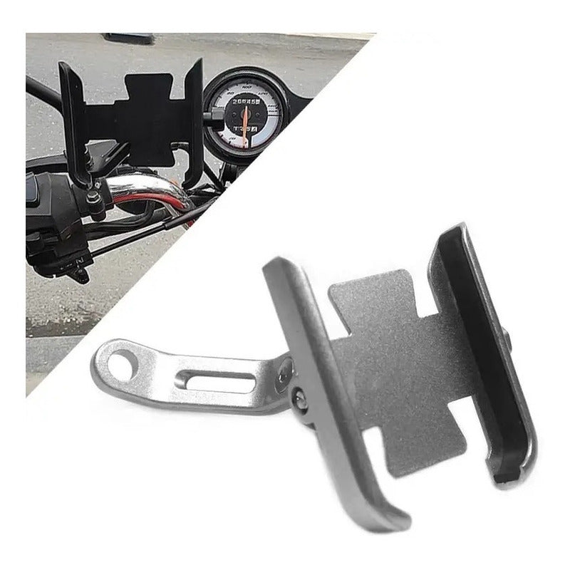 Soporte Base Para Moto Teléfono Metalica Resistente