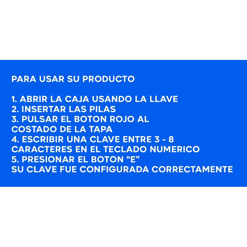 Caja Fuerte Caja Seguridad Digital Para Anclar A La Pared