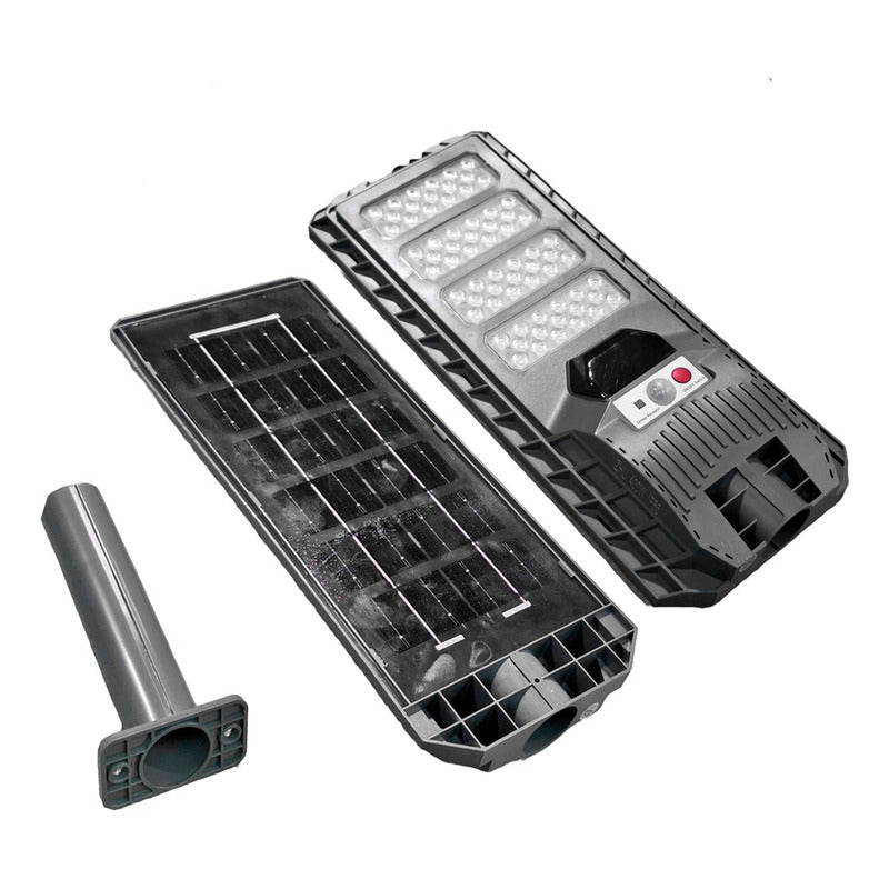 Pack 2 Foco Solar 400w Recargable Ip65 Sensor M. Y Control R