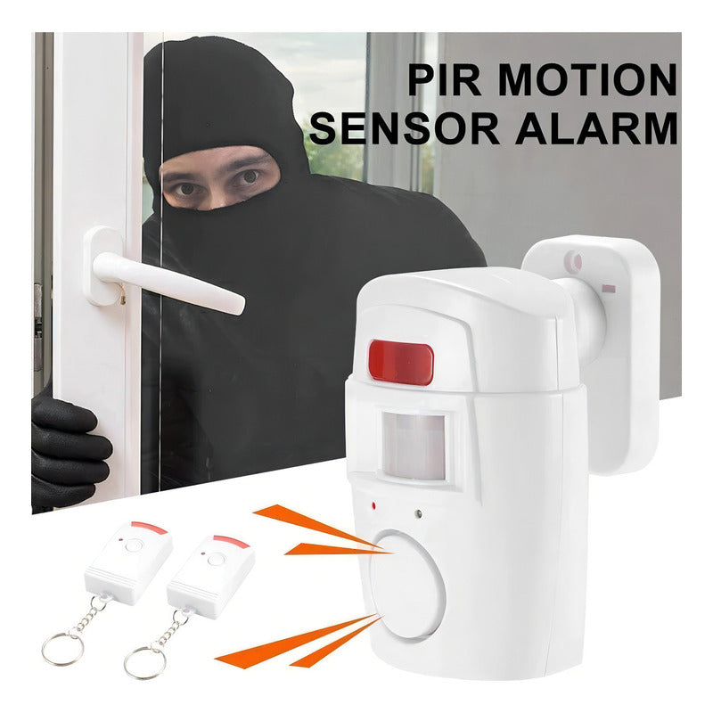 Alarma Sirena Con Sensor 2 Controles