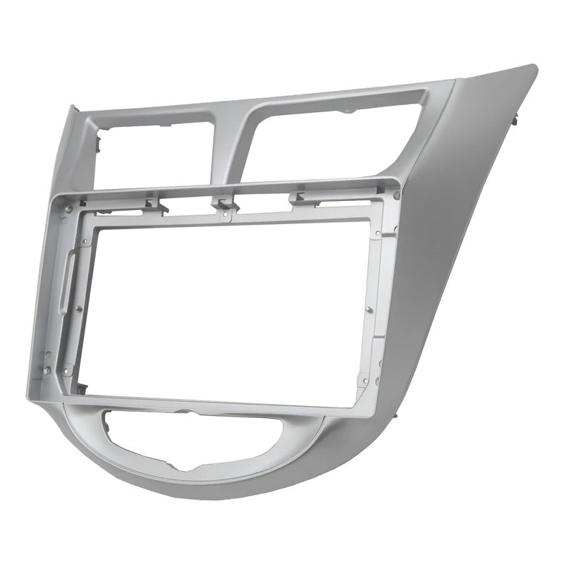 Bisel Adaptador Hyundai Accent De 9 Pulgadas 2012/2017 Plateado
