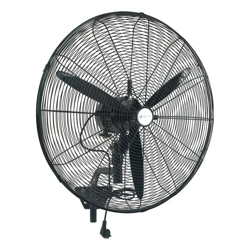 Ventilador Industrial De Pared Tipo Turbina De Alta Potencia 65 Cm 50hz-60hz Negro Plástico 3