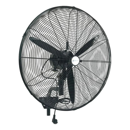 Ventilador Industrial De Pared Tipo Turbina De Alta Potencia 65 Cm 50hz-60hz Negro Plástico 3