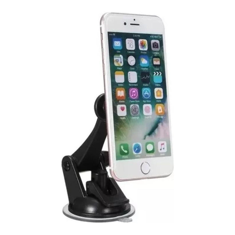 Soporte Para Telefono Base Porta Celular Auto Iman Incluido