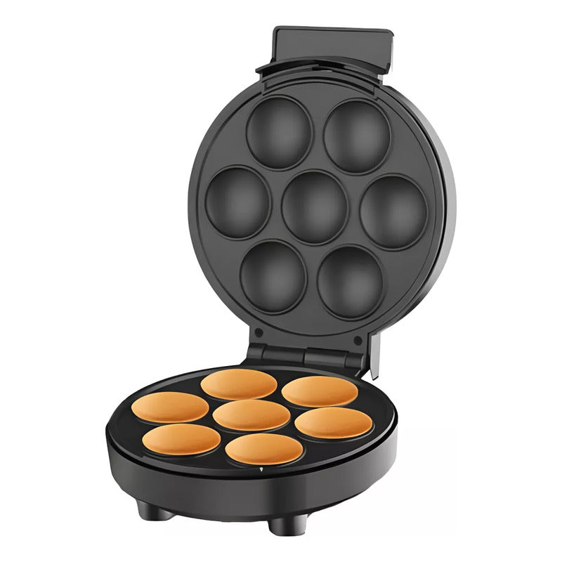 Máquina Para Cupcakes Antiadherente 7 Unidades Negro