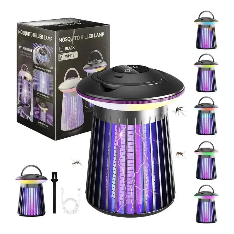 Lampara Mata Mosquitos Y Moscas Electrico Insectos