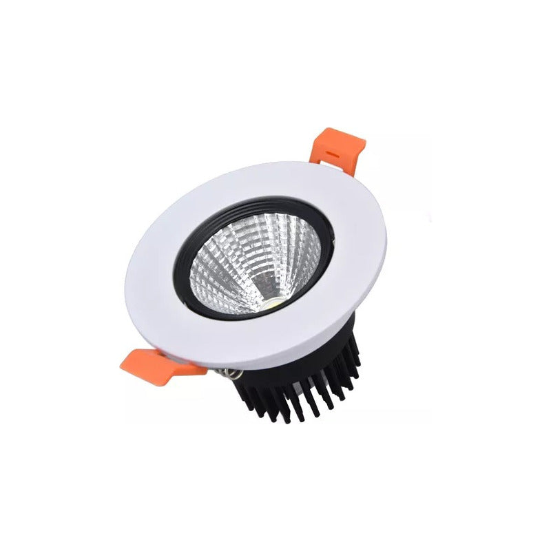 Foco Led Empotrable 9.5 Cm 7w, 630 Lm, Regulable, Embutido