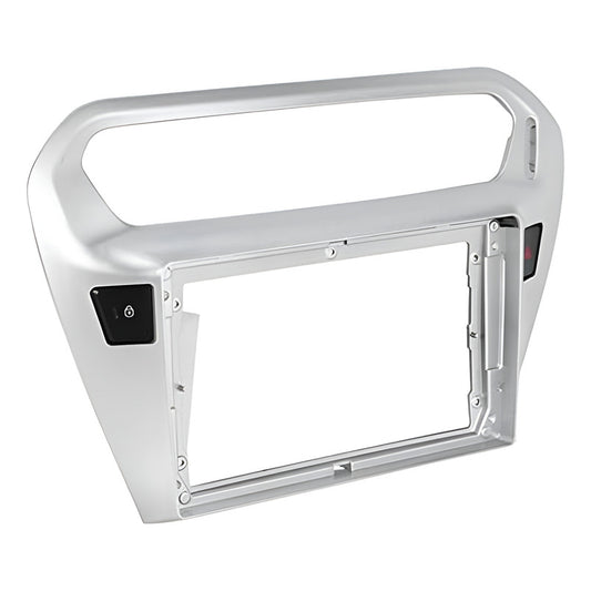 Bisel Radio Adaptador 9 PuLG Citroen C-elysse Y Peugeot 301 Gris