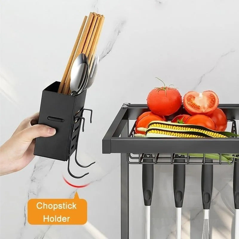 Seca Platos Xl Escurridor Organizador Acero Inoxidable 85cm