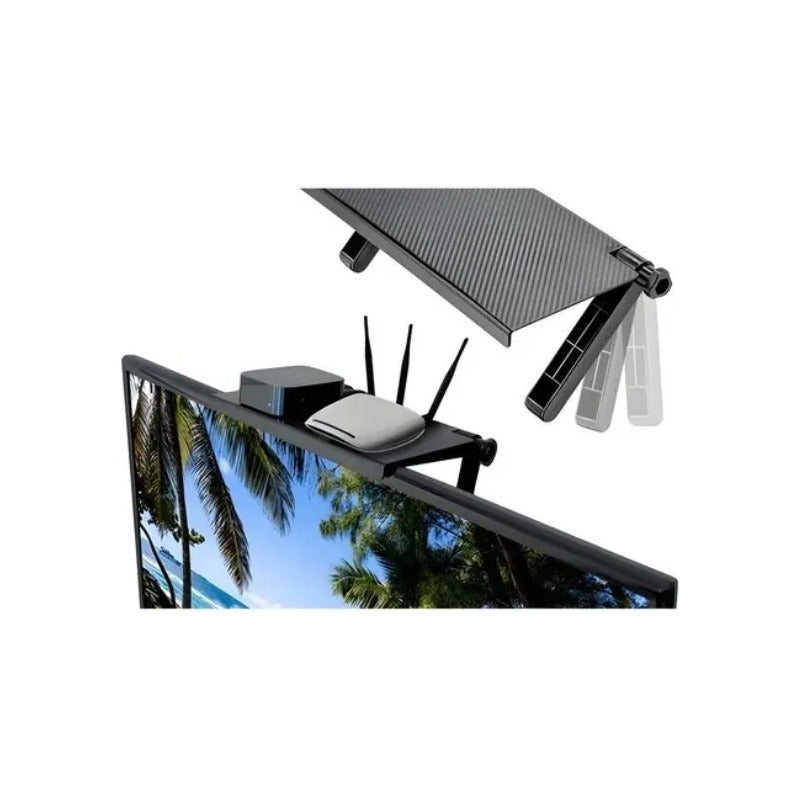 Soporte Plegable Para Decodificador Parte Superior Tv