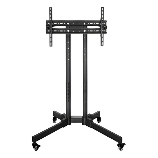 Soporte De Tv 32  40 42 43 48 49 50 60 63 65 70 Con Ruedas Negro
