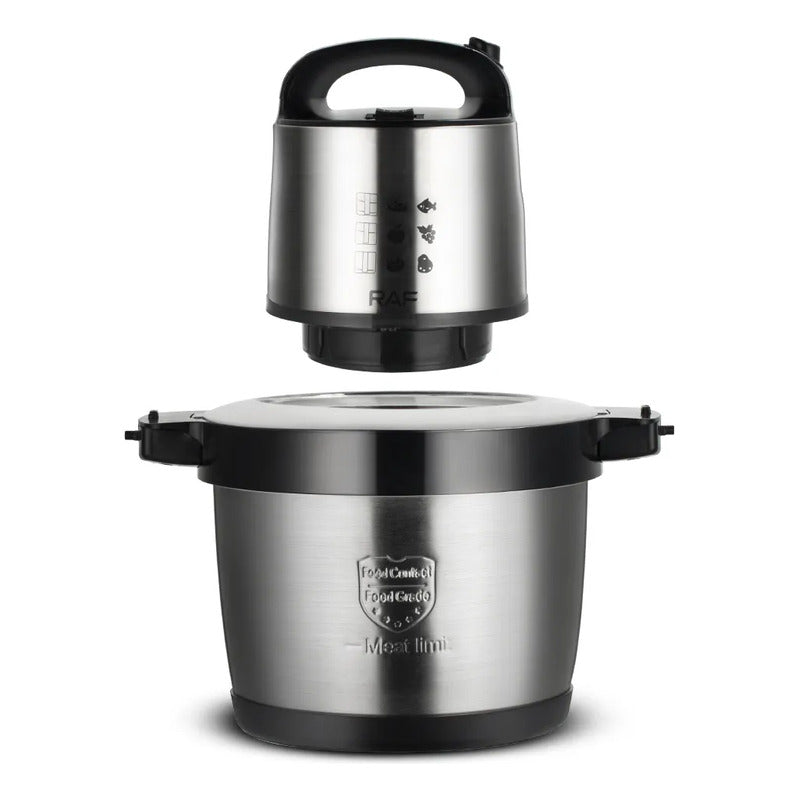 Procesador De Alimento 10 Litros Plateado 1000w Plateado