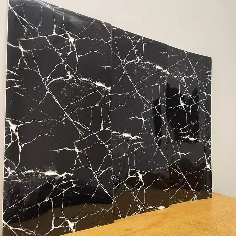 Pack X10 Laminas De Pared Marmoleada Autoadhesiva Lujo Mural