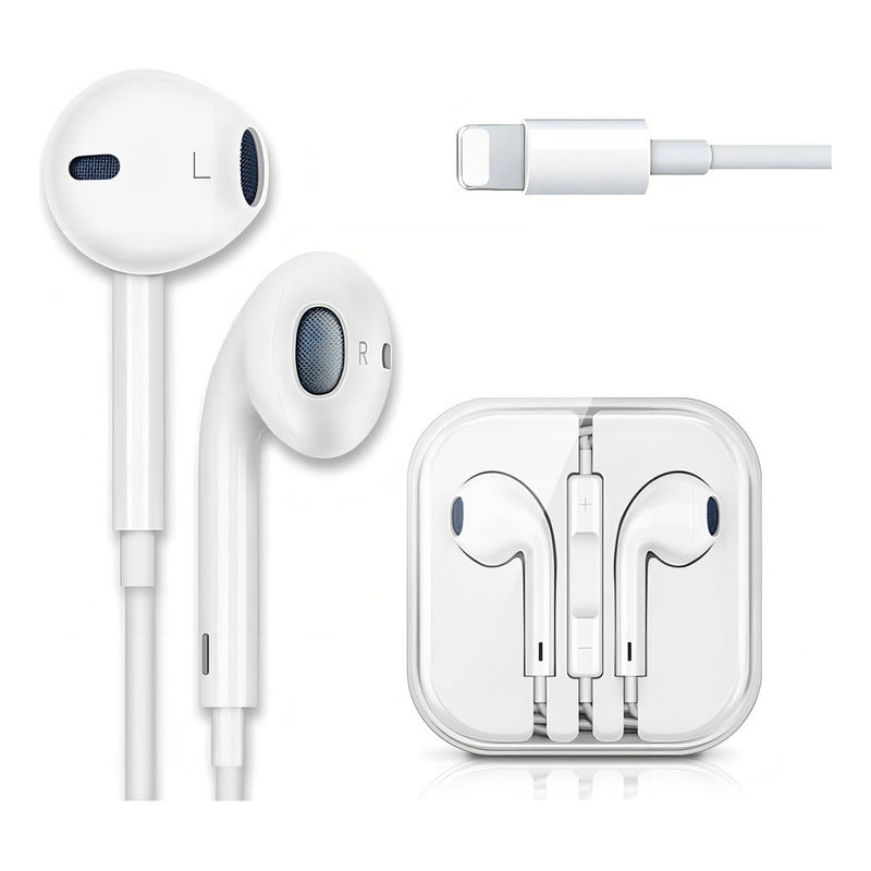 Audifonos Manos Libres Para iPhone 7 8 X Xr Xs 11 12 13 14 C