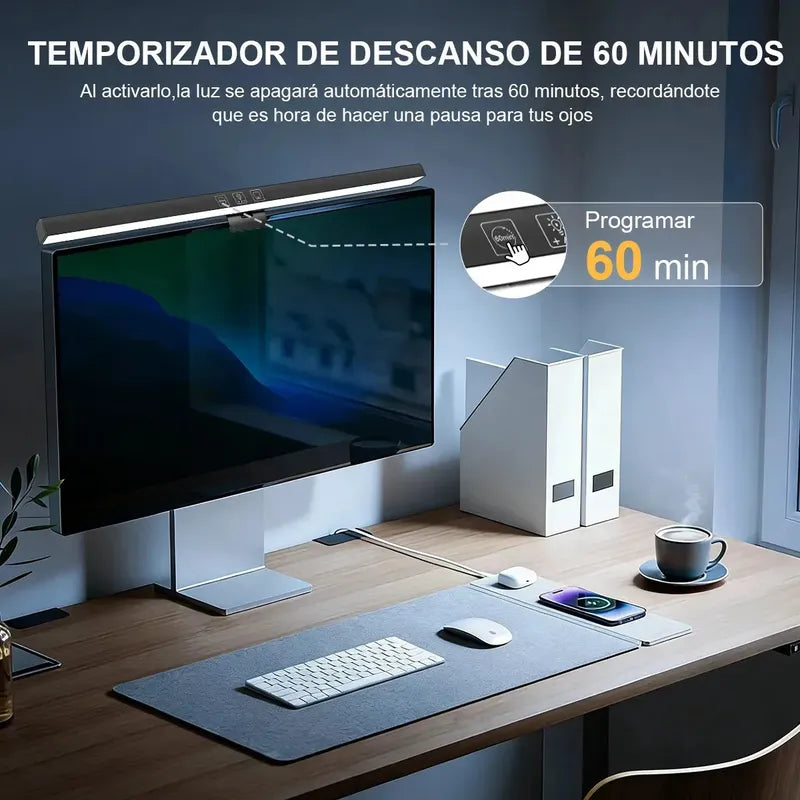 Barra De Luz Led Monitor Lampara Escritorio Notebook
