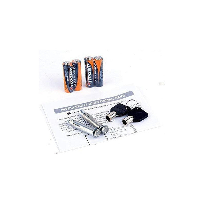 Pack 6 Cajas Fuertes Seguridad Digital Para Anclar A Pared