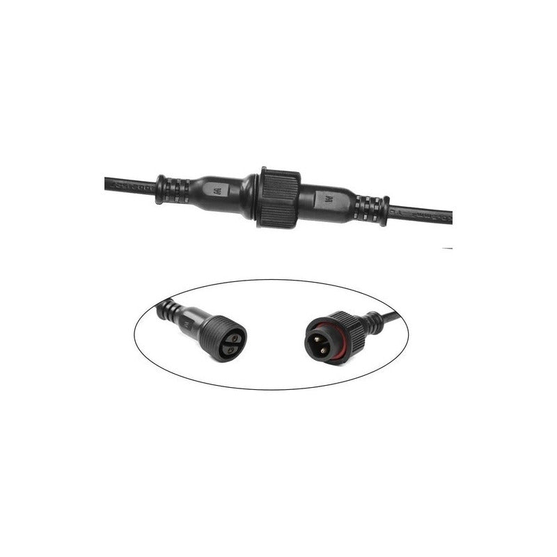 Soquete Guirnalda Terraza Patio Ampolletas Incl Luces Cálida