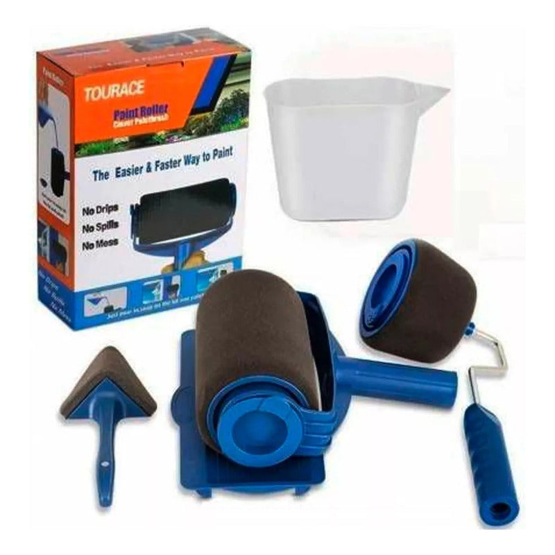 Set Rodillo Antiderrame Recargable Pintar Facil