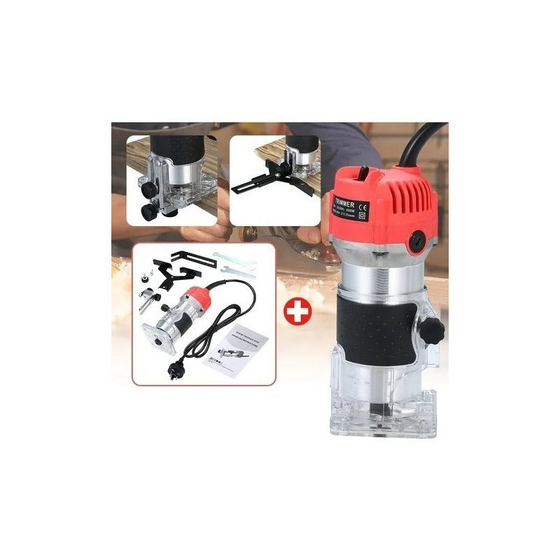 Fresadora Router Tupi 3000rpm 1/4 Tallador De Madera