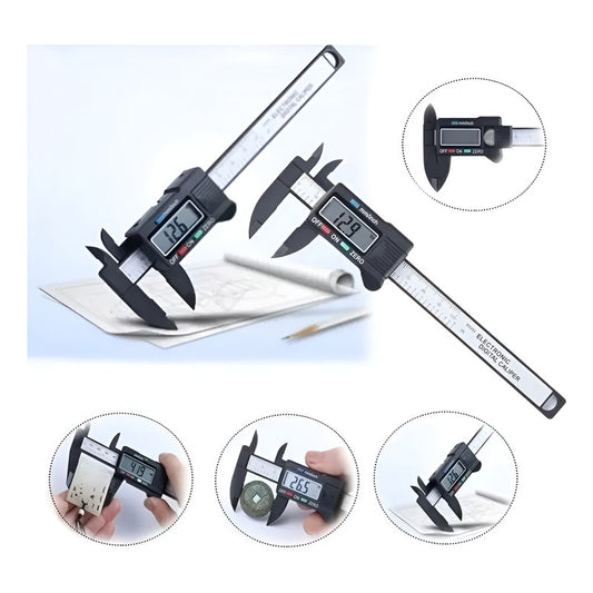 Vernier Profesional Pie De Metro Digital 0-150mm Calibre