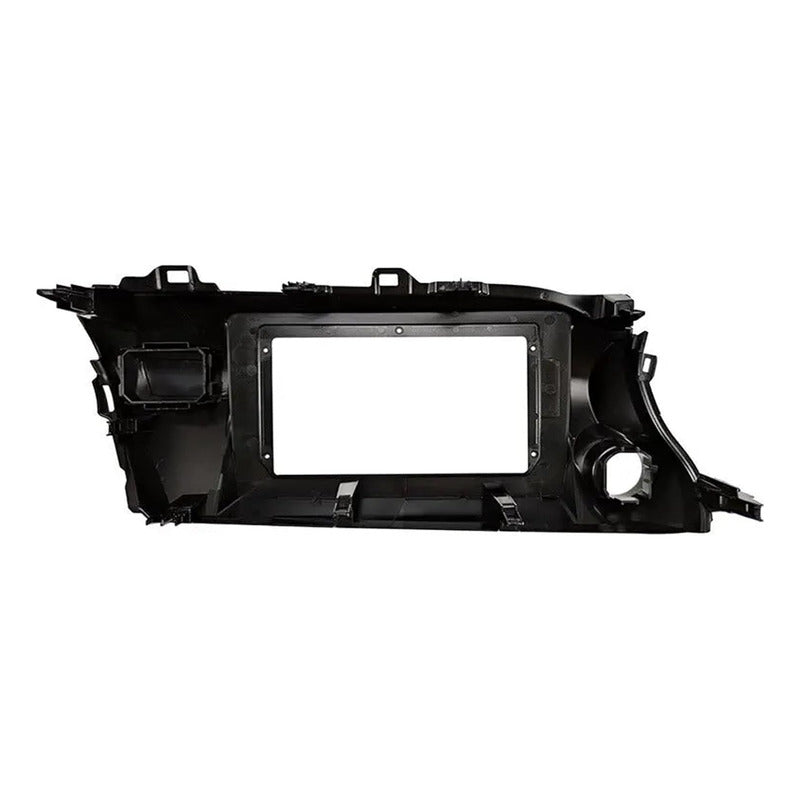 Bisel Adaptador Para Radio 10 Pulgadas Toyota Hilux 2018 Up Negro