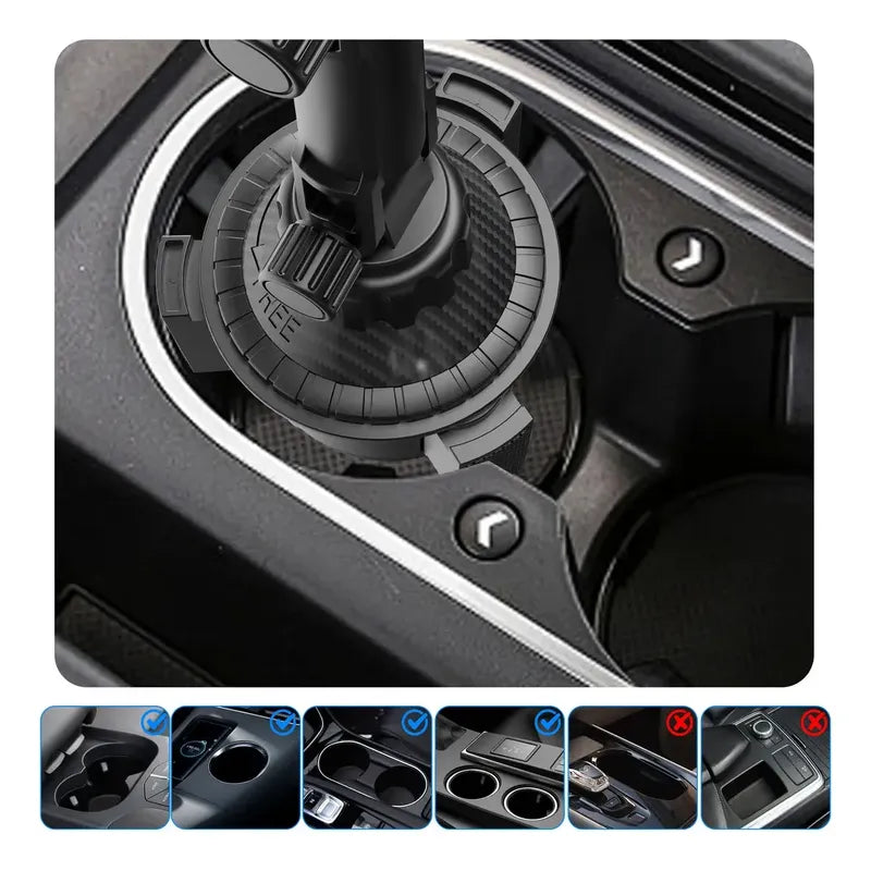 Soporte Telefon Auto Rejilla Brazo Ventosa Chupon Retrovisor 14203