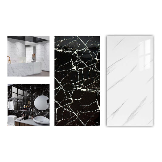 Pack X10 Laminas De Pared Marmoleada Autoadhesiva Lujo Mural