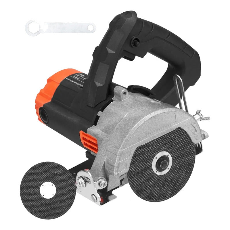 Sierra Circular Marmol Madera Concreto Cortadora De Mano Naranja 50