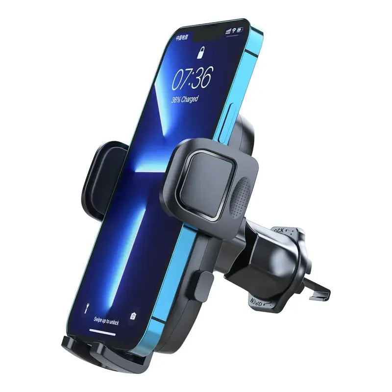 Soporte Telefon Auto Rejilla Brazo Ventosa Chupon Retrovisor 12695