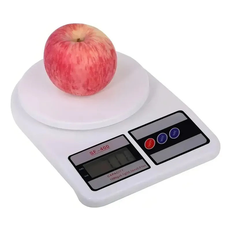 Balanza Pesa Digital Cocina 5 Kilos Blanca Blanco 5 Kg