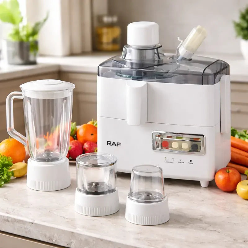 Extractor Eléctrico 4 En 1 Para Alimentación Complementaria Blanco 50/60hz