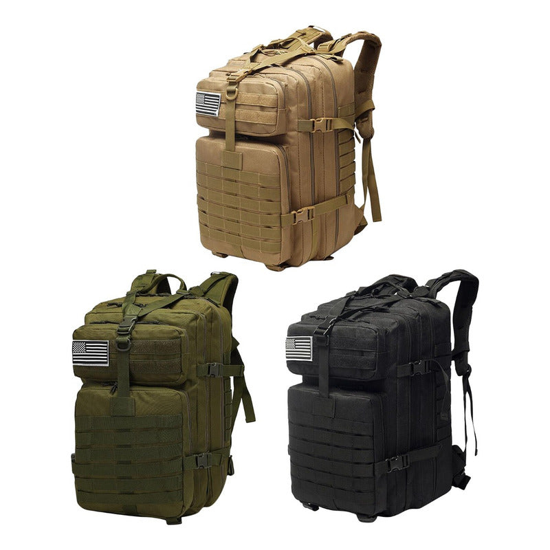 Mochila Táctica Militar Genérica Bolso 35l Trekking Outdoor